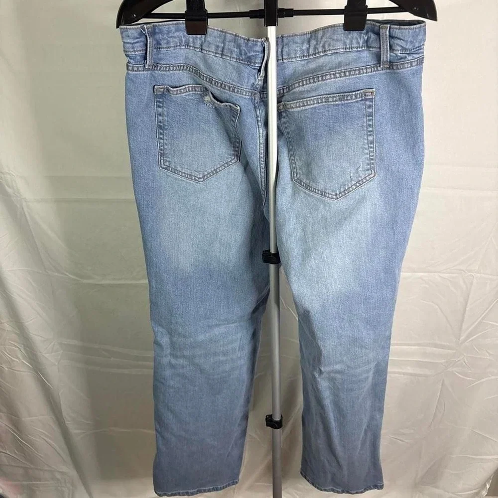 N/A blue distressed